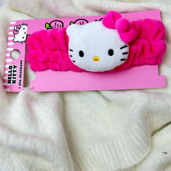 Hello Kitty Accessories - New Hello Kitty Plush Spa Headband